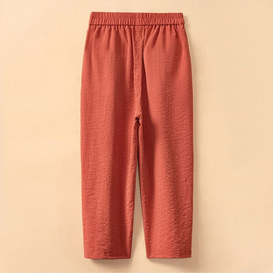 Casual Harem Pants High Waist Loose Fit