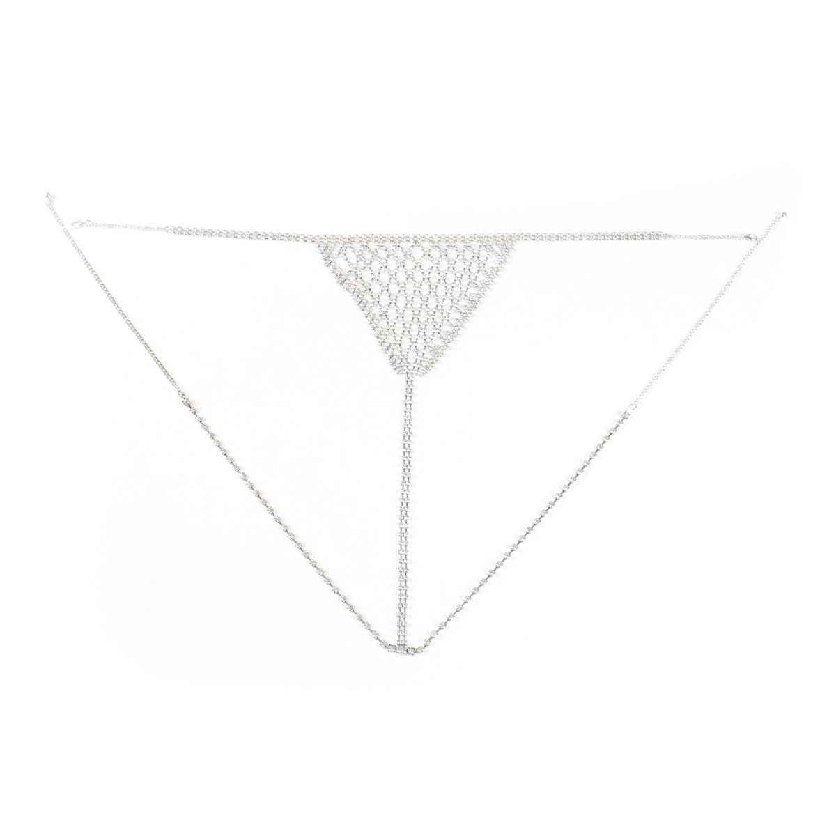 Personalized Beach Party Sexy Bikini Rhinestone Underwear Body Chains Women
