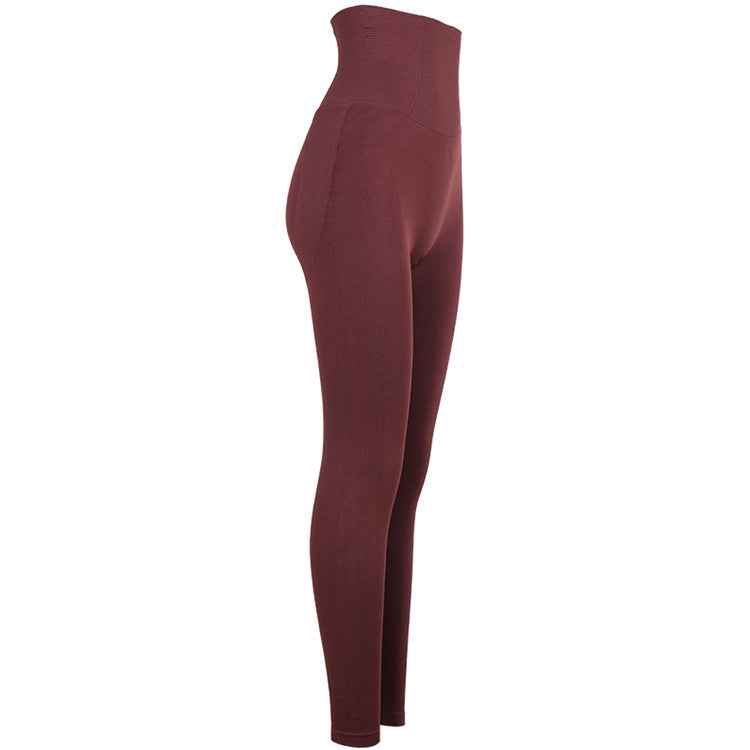 Peach-butt, Sheer-look Fitness Long Leggings For Women Stretchy, Form-fitting Workout Pants