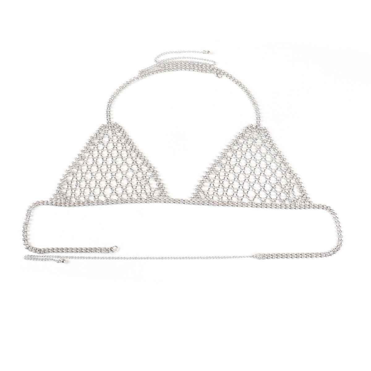 Personalized Beach Party Sexy Bikini Rhinestone Underwear Body Chains Women