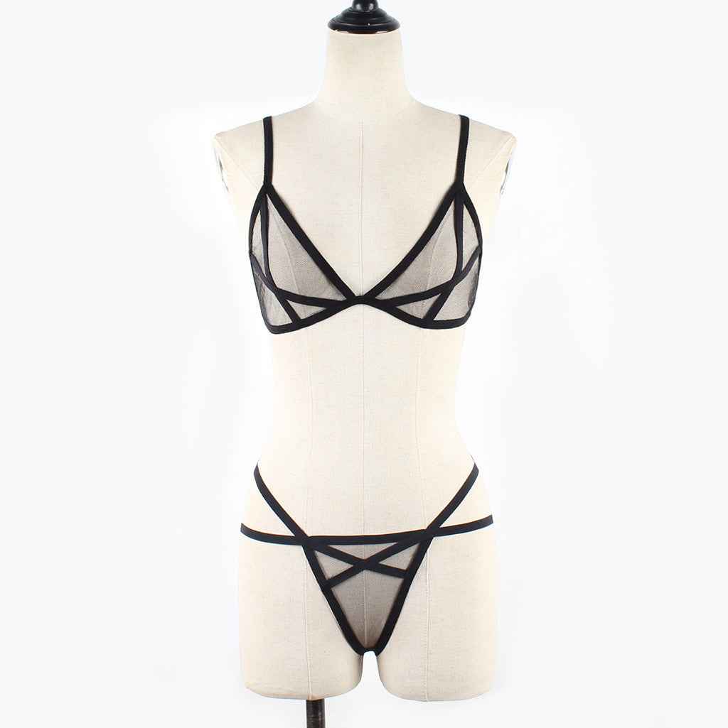 Women Sexy Lingerie Deep V-Neck Hips Sexy Underwear