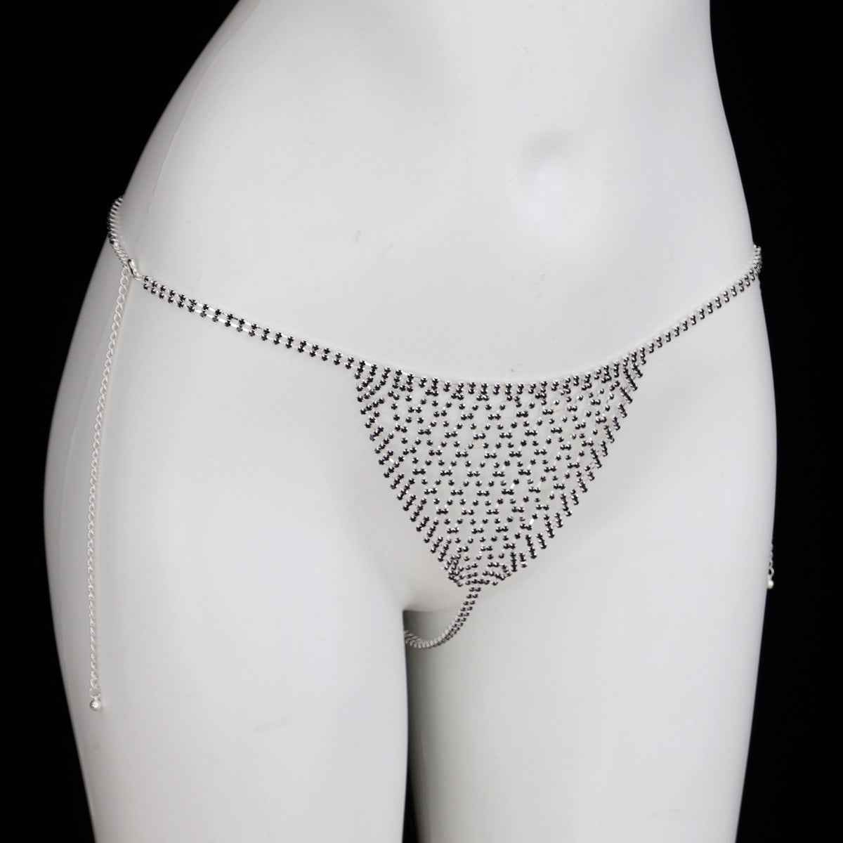 Personalized Beach Party Sexy Bikini Rhinestone Underwear Body Chains Women