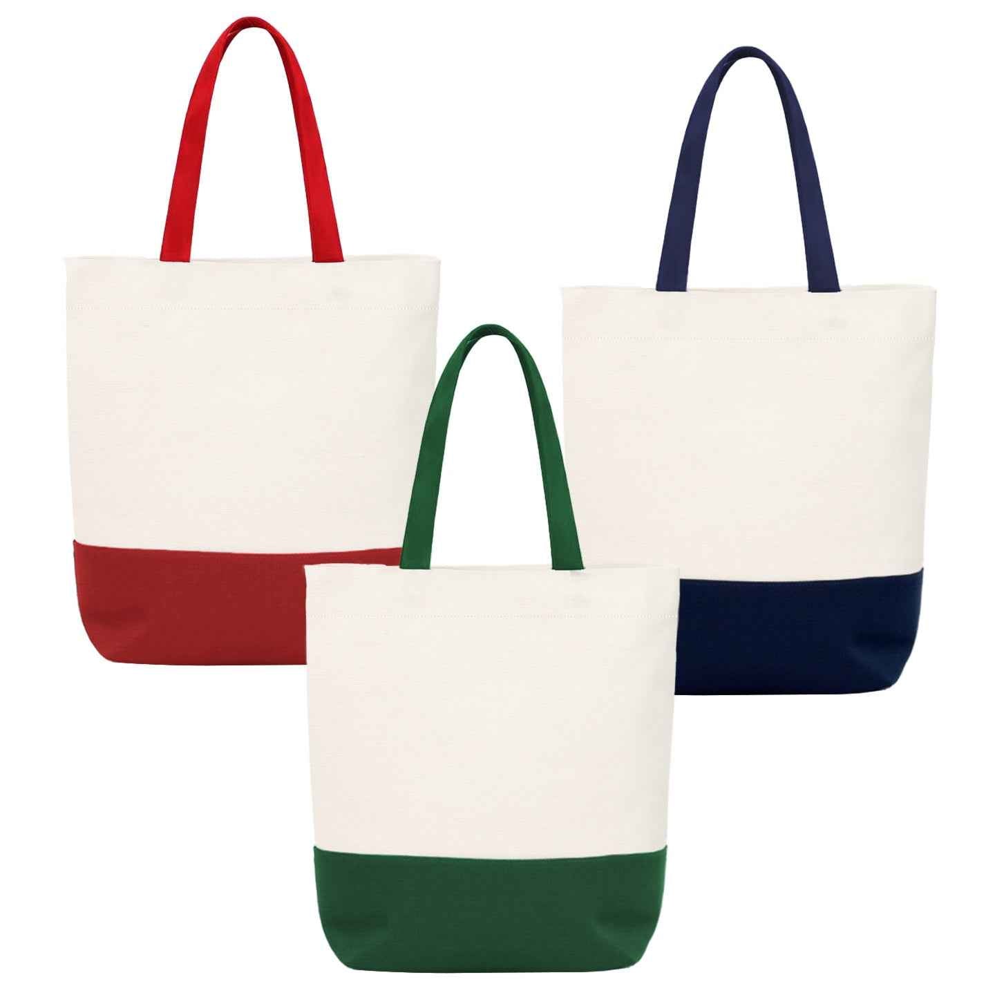 Canvas bags with LOGO printing upon request, pure cotton hand-held eco-friendly shopping bags with thickened printed characters for enterprises and schools