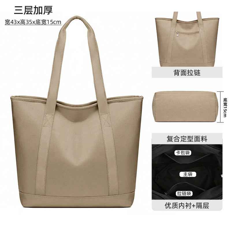 Canvas bags with LOGO printing upon request, pure cotton hand-held eco-friendly shopping bags with thickened printed characters for enterprises and schools