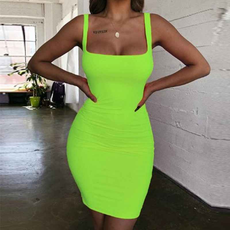 Solid-color Sheath Vest Camisole Plus Size Women's