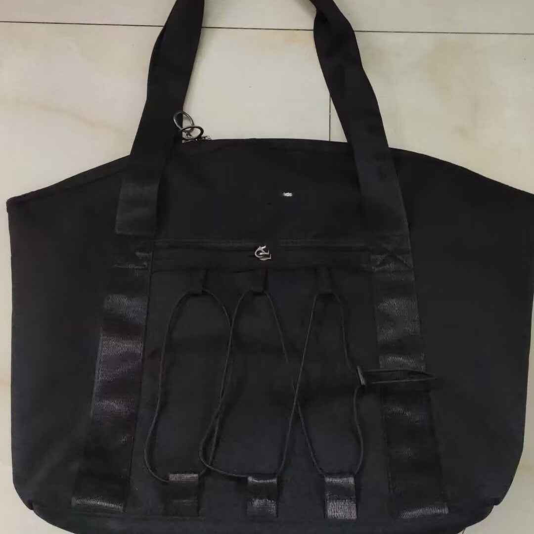 Tote bag, women's bag, casual storage, texture handbag, large capacity,  version single-shoulder crossbody bag