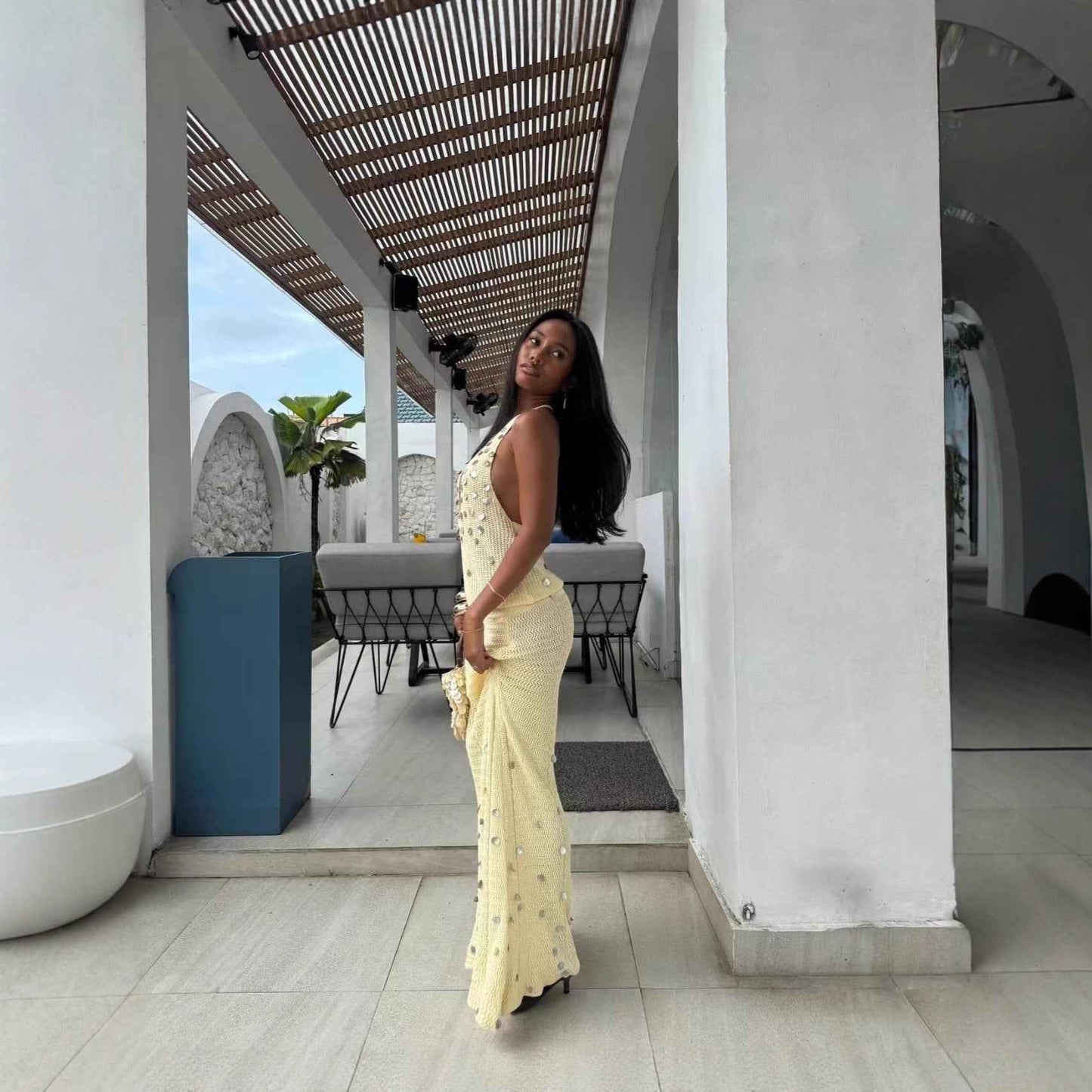 Elegant All-Match Sheath Skirt Suit For Women