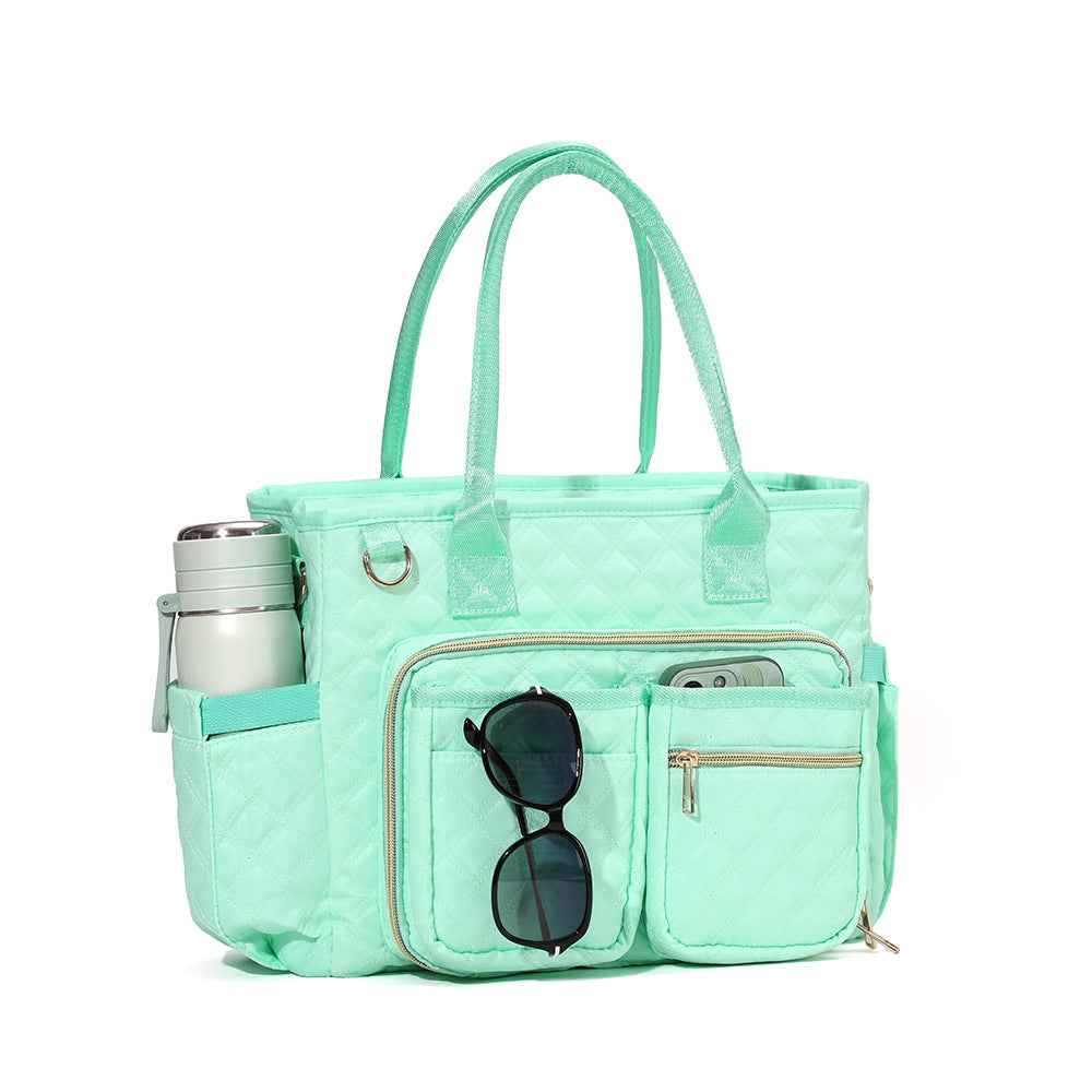 Large Tote bag, multi-purpose, large-capacity book storage bag, portable travel backpack, dust-proof book cover