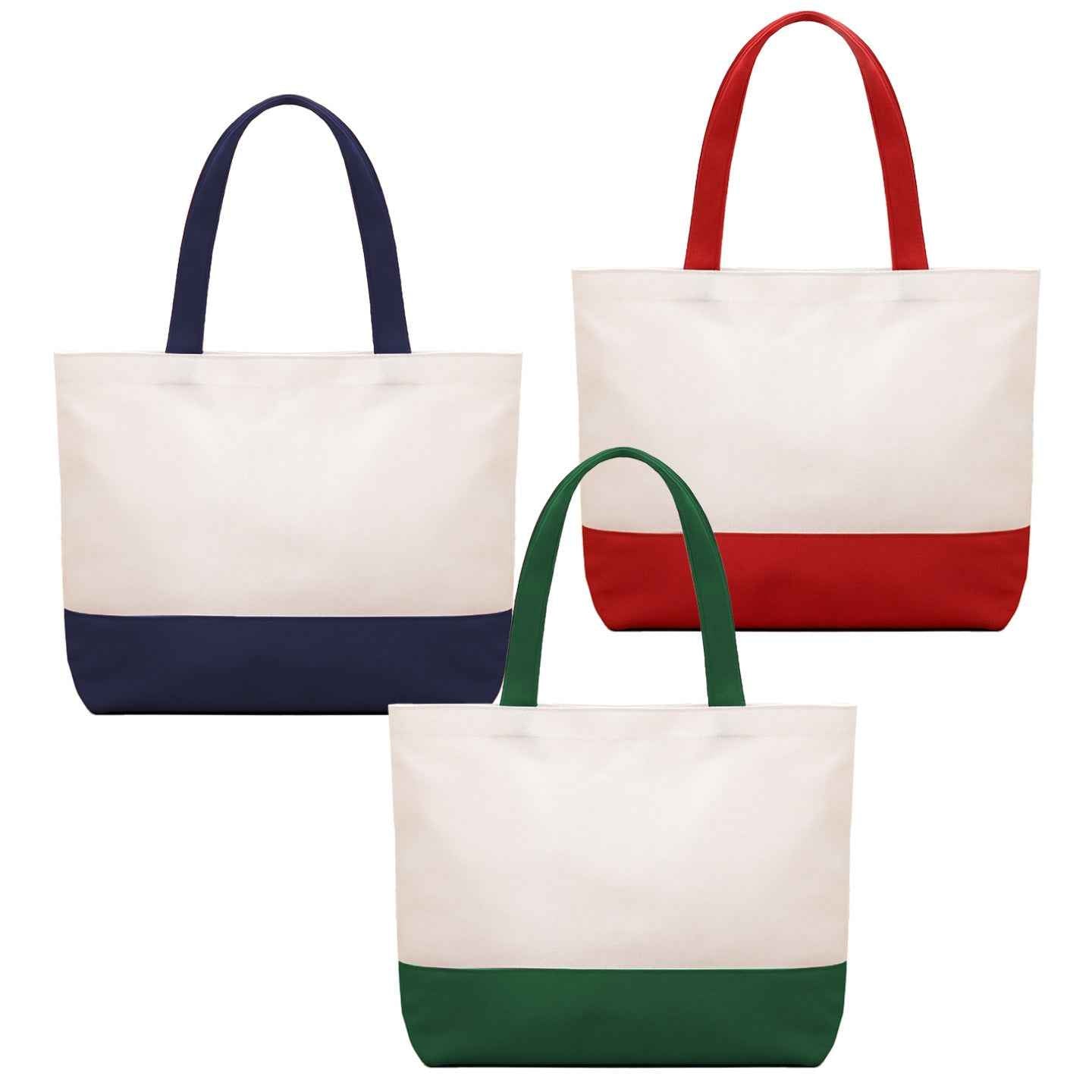 Canvas bags with LOGO printing upon request, pure cotton hand-held eco-friendly shopping bags with thickened printed characters for enterprises and schools