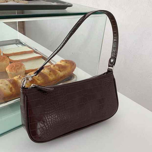 versatile baguette bag, underarm bag, hand bag and shoulder bag